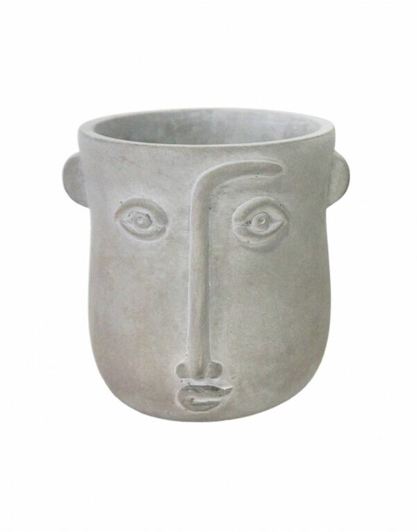 Comprar Macetero Cemento Gris