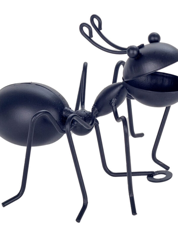 Hormiga Pared Metal negra