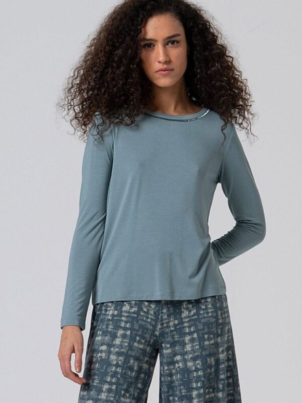 Camiseta Viscosa Bambú Verde Surkana
