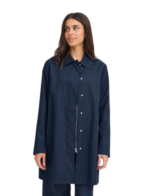 Comprar Gabardina Azul Marino