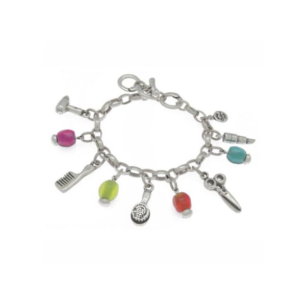 PULSERA PELUQUER@ MULTICOLOR. CICLÓN