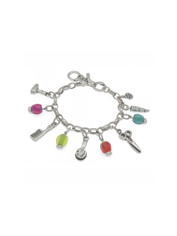 PULSERA PELUQUER@ MULTICOLOR. CICLÓN