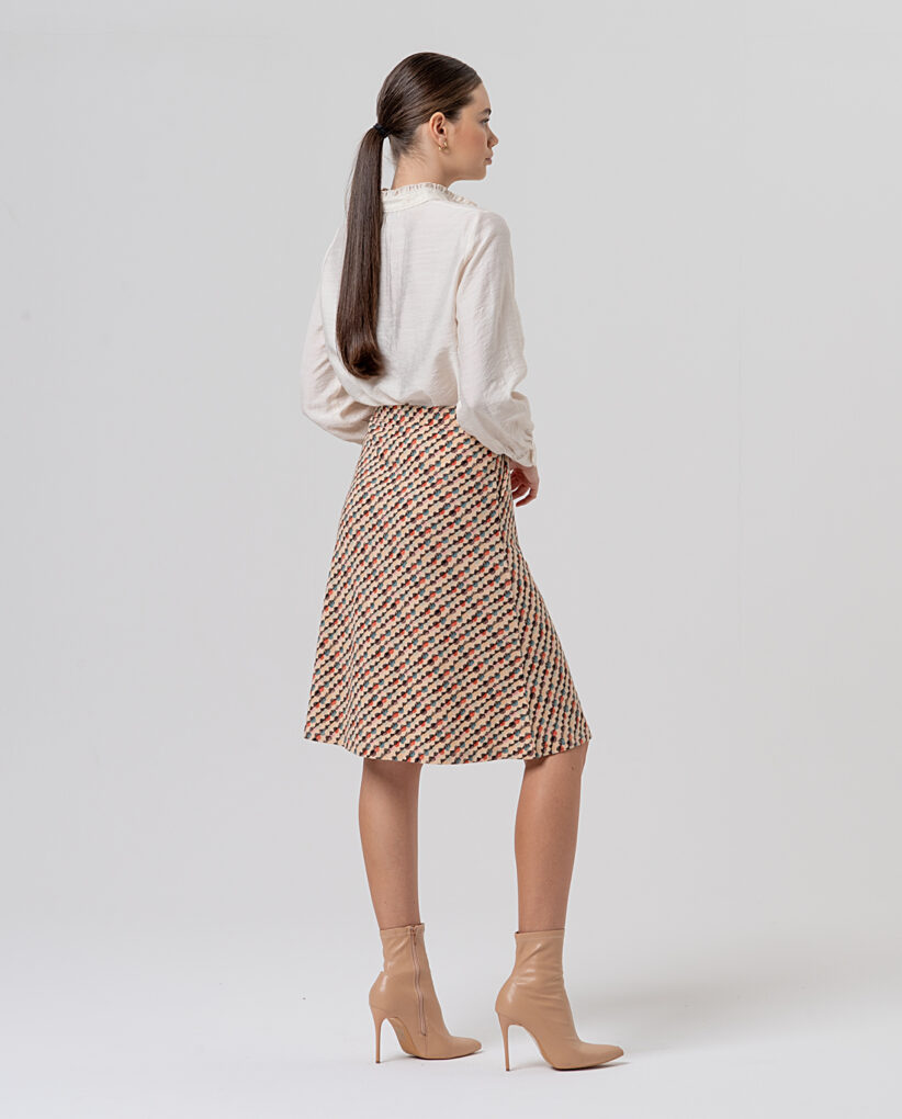 FALDA MIDI ESTAMPADA - Imagen 2