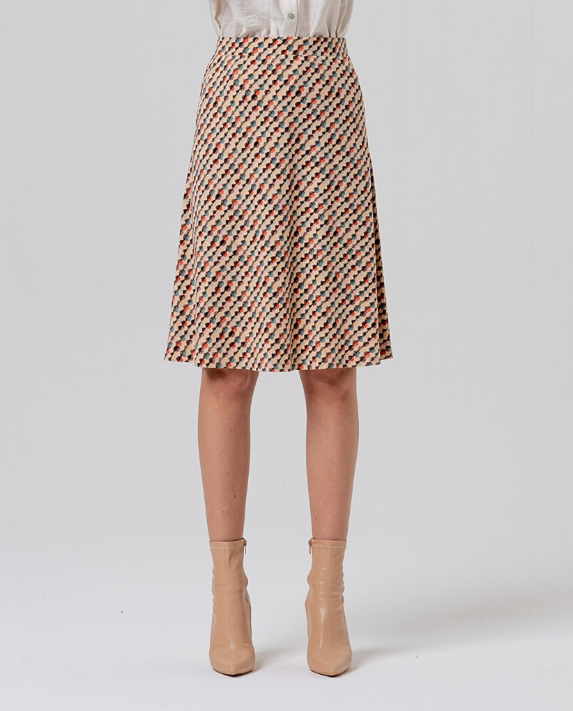 FALDA MIDI ESTAMPADA - Imagen 3