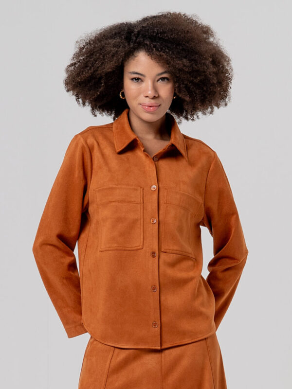 SOBRECAMISA NARANJA SURKANA