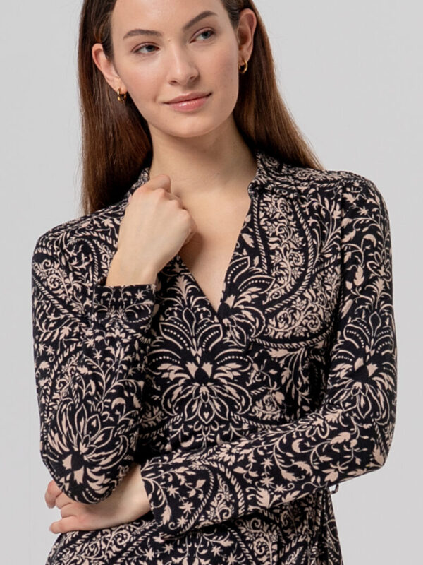 CAMISA CRUZADA NEGRA