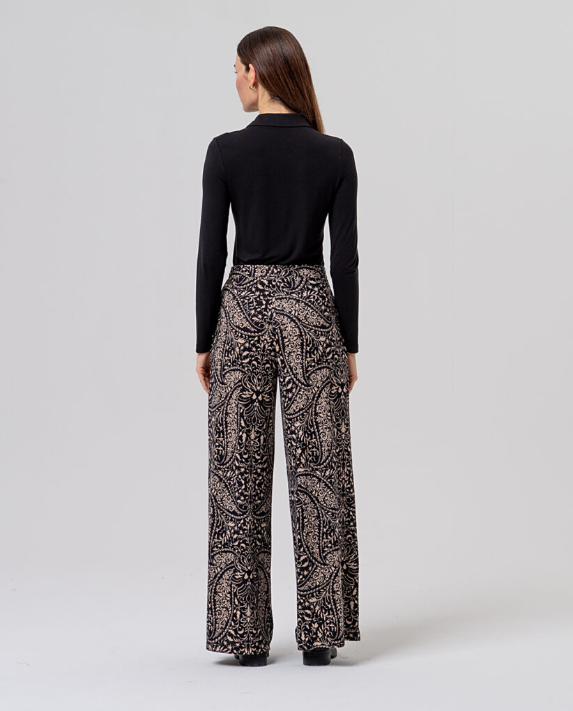 PANTALÓN ANCHO NEGRO
