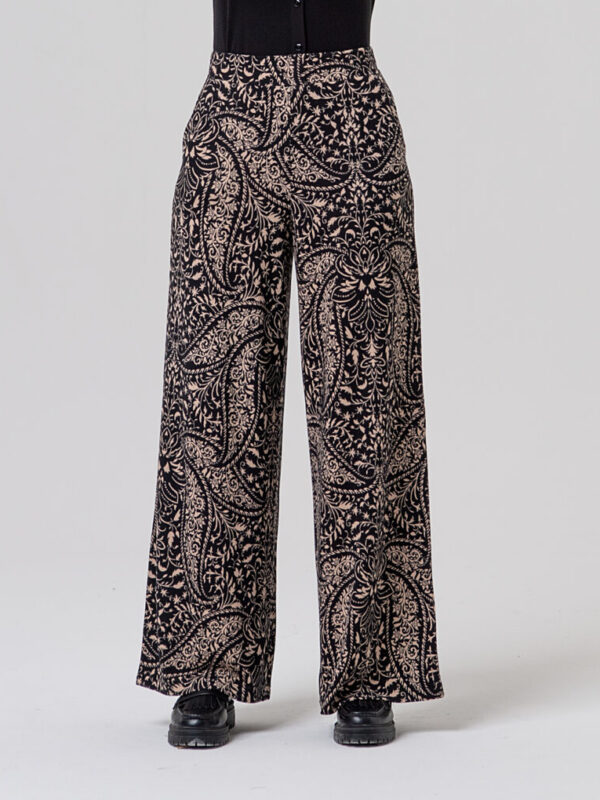 PANTALÓN ANCHO NEGRO