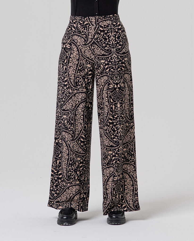 PANTALÓN ANCHO NEGRO