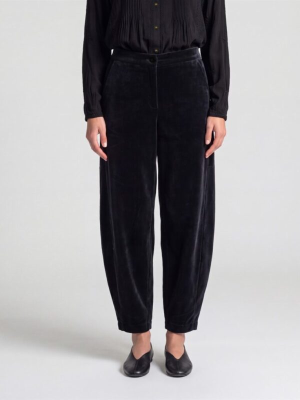 PANTALÓN BARREL NEGRO