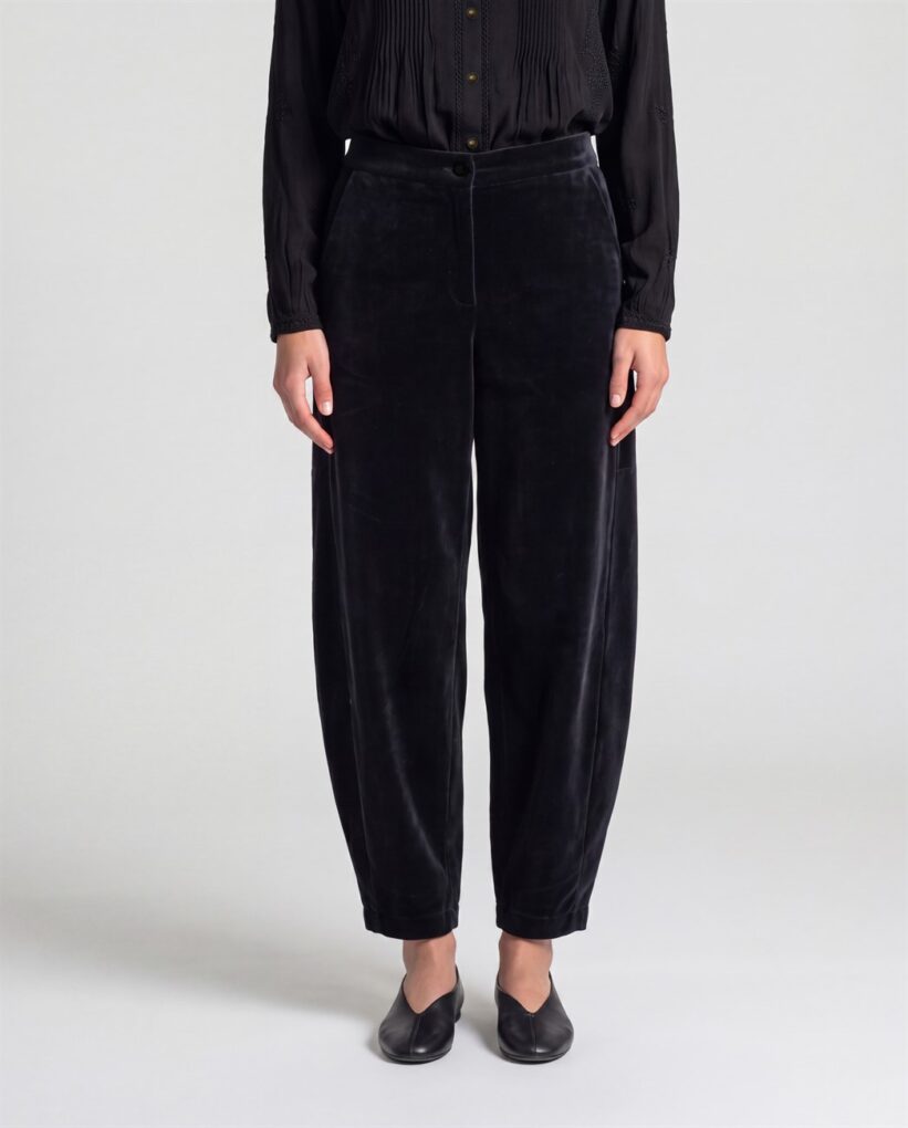 PANTALÓN BARREL NEGRO