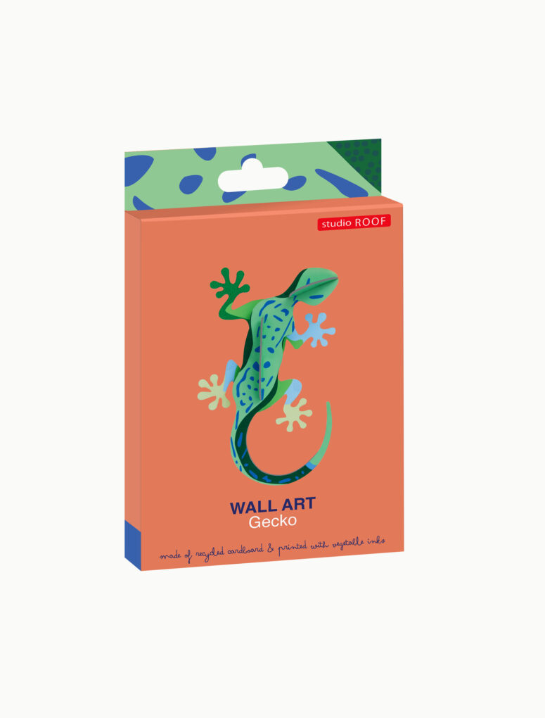 GECKO WALL ART 3D