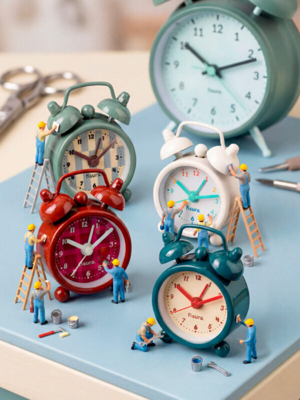MINI DESPERTADOR VINTAGE DE MESA